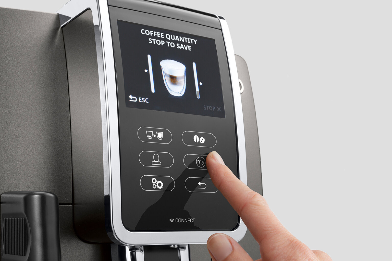 индикаторы на кофемашине.